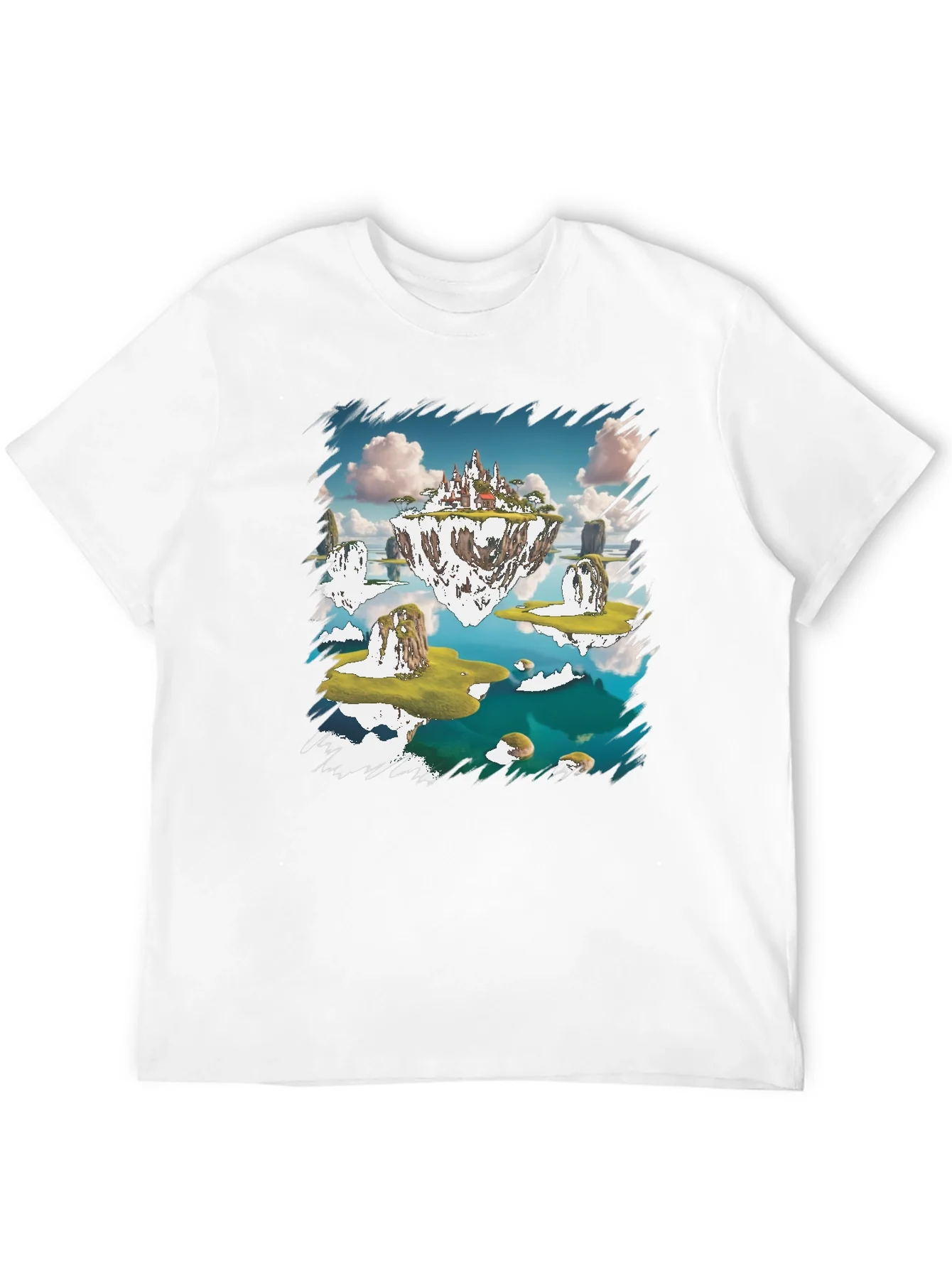 Fantasy Island Graphic Tee - Black