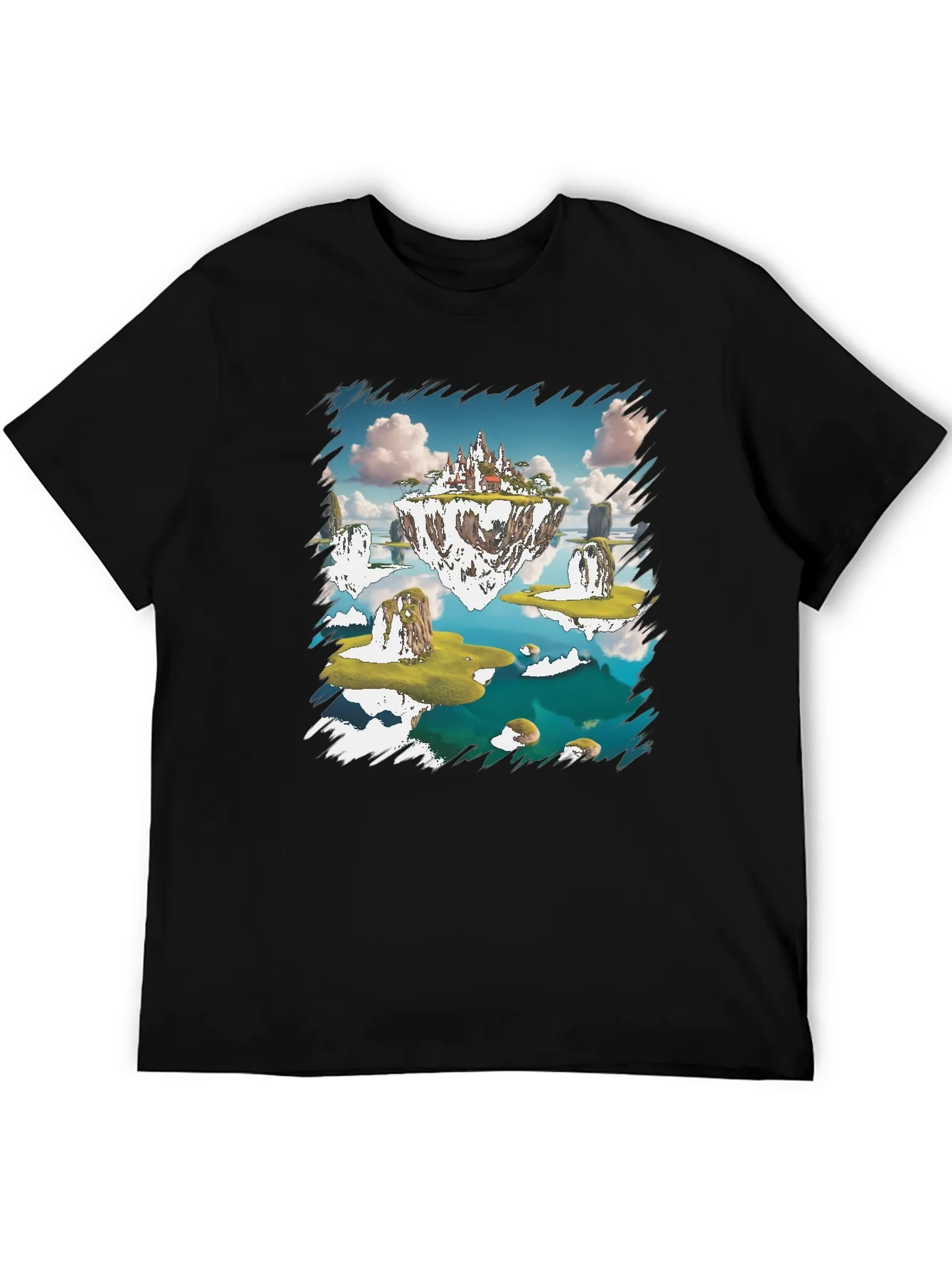 Fantasy Island Graphic Tee - Black