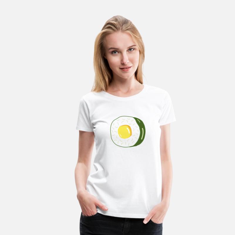 Japanese food sushi illustration