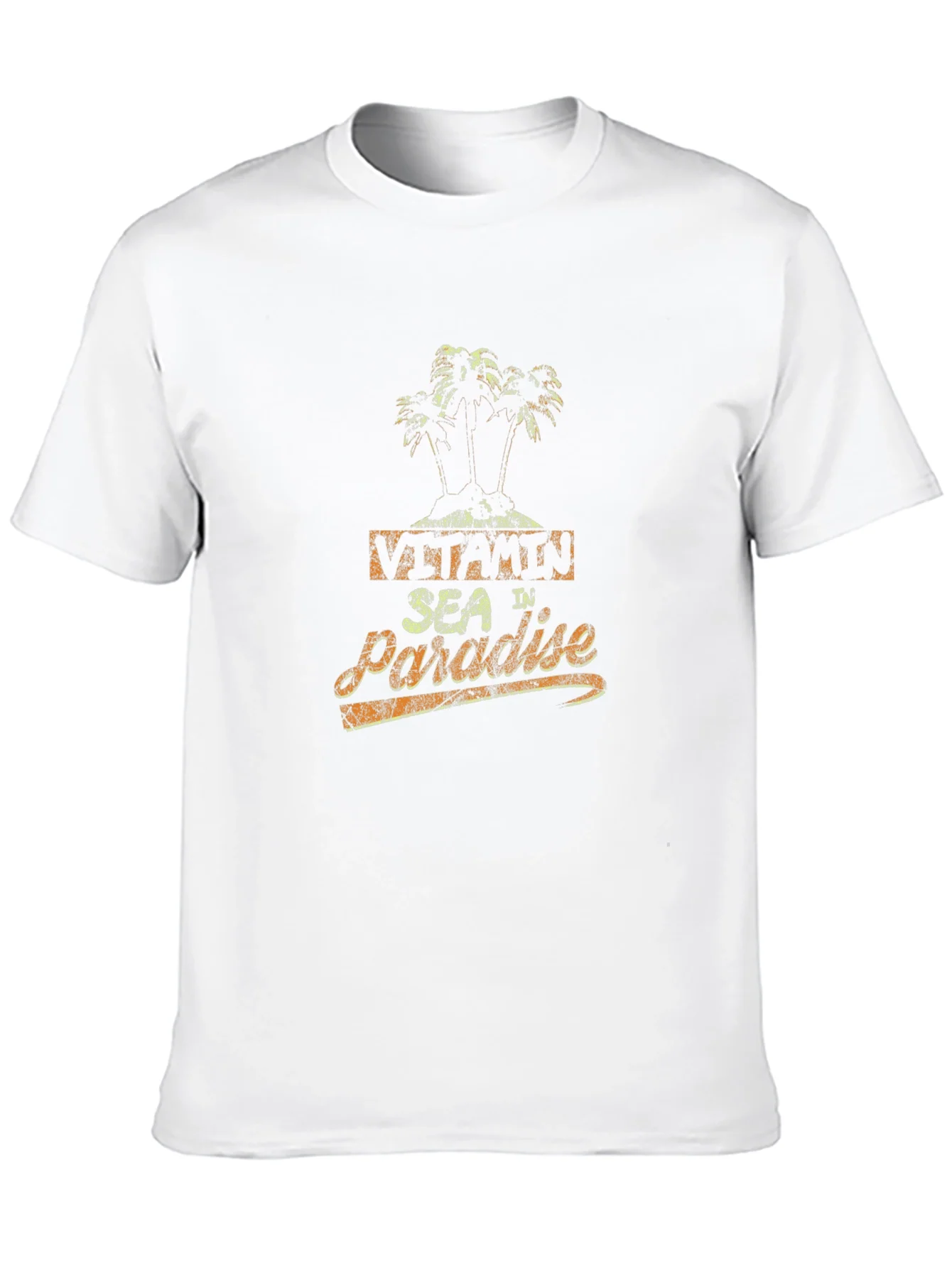 Vitamin Sea in Paradise T-Shirt - Tropical Island Design