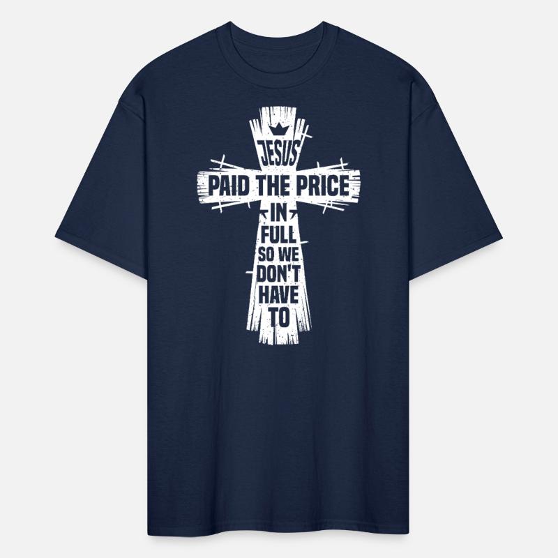Jesus Paid The Price in Full Christian Faith Cross