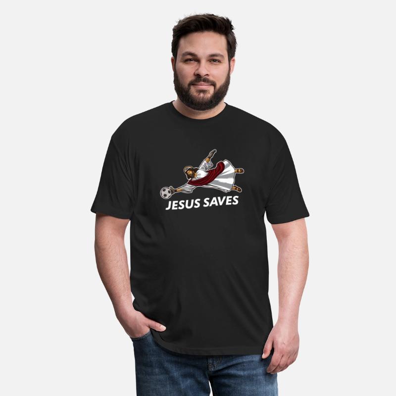 Jesus Saves Soccer Goalie