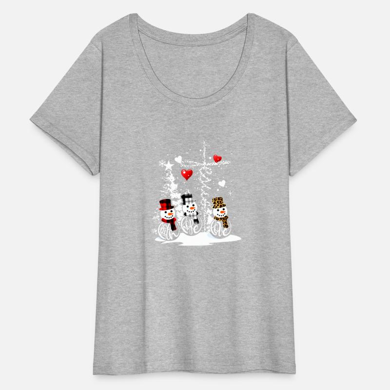 Jesus Season Faith Love Snowman Christian