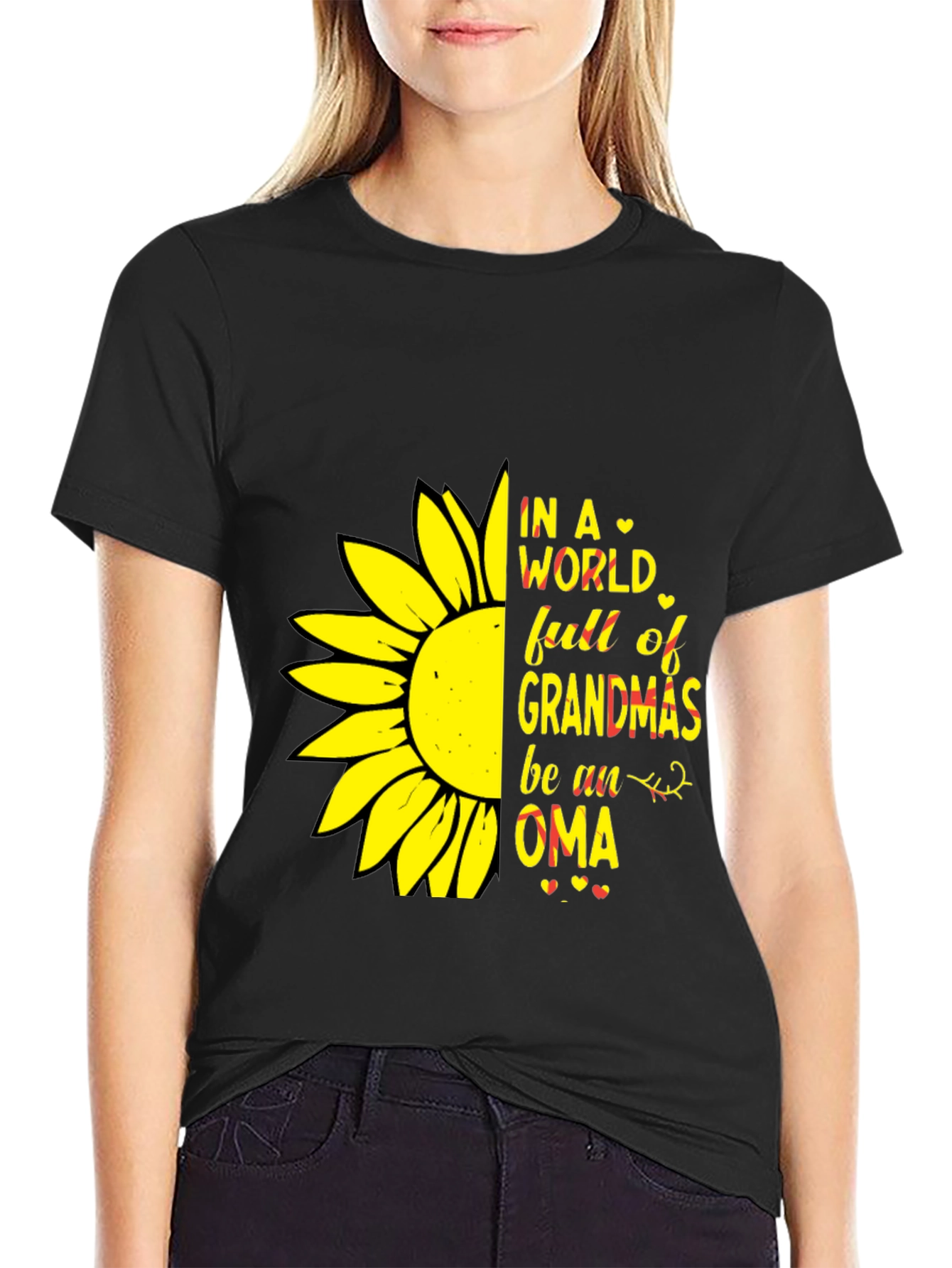 Sunflower Oma T-Shirt: Grandmas with Style!