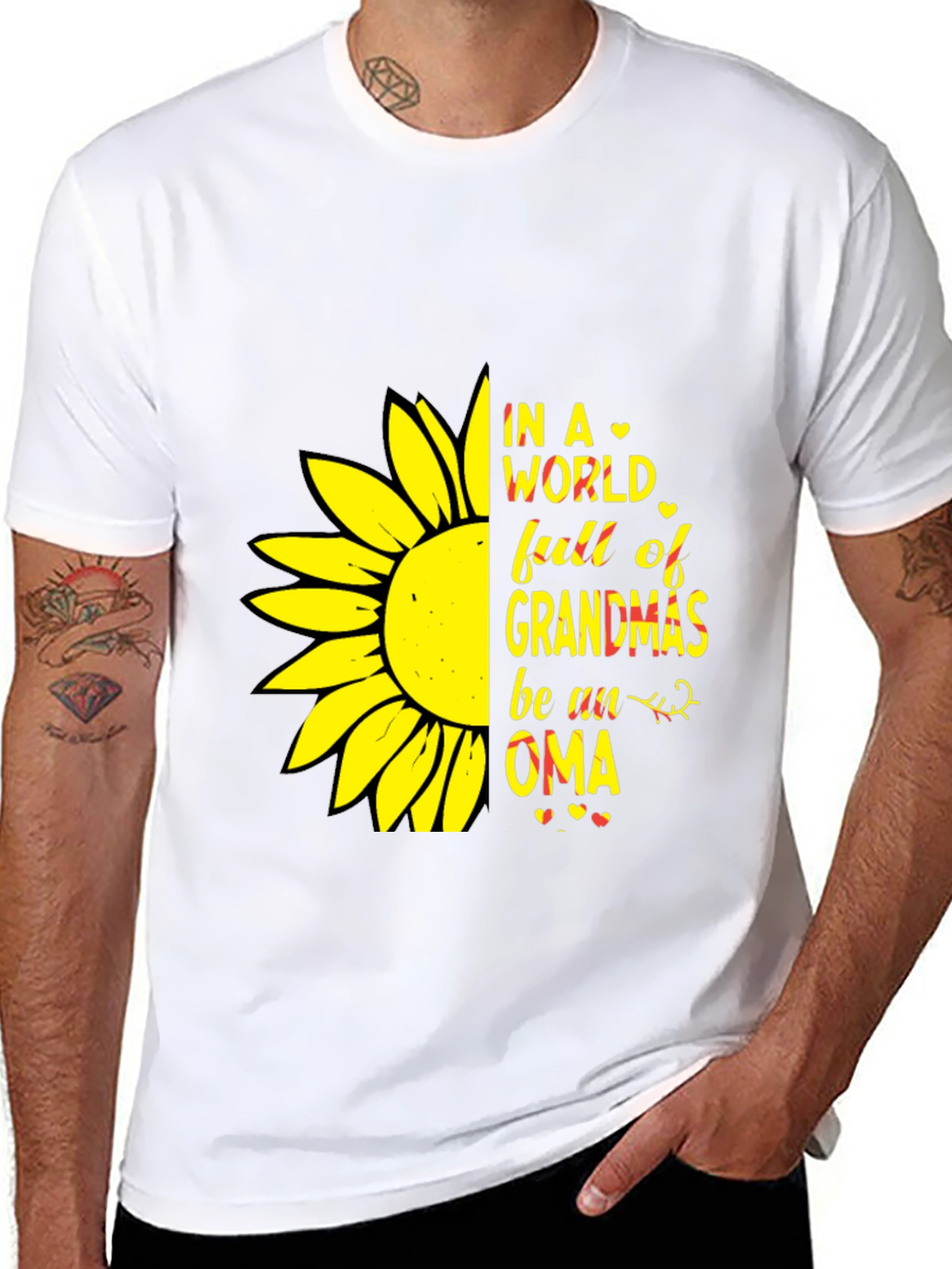 Sunflower Oma T-Shirt: Grandmas with Style!