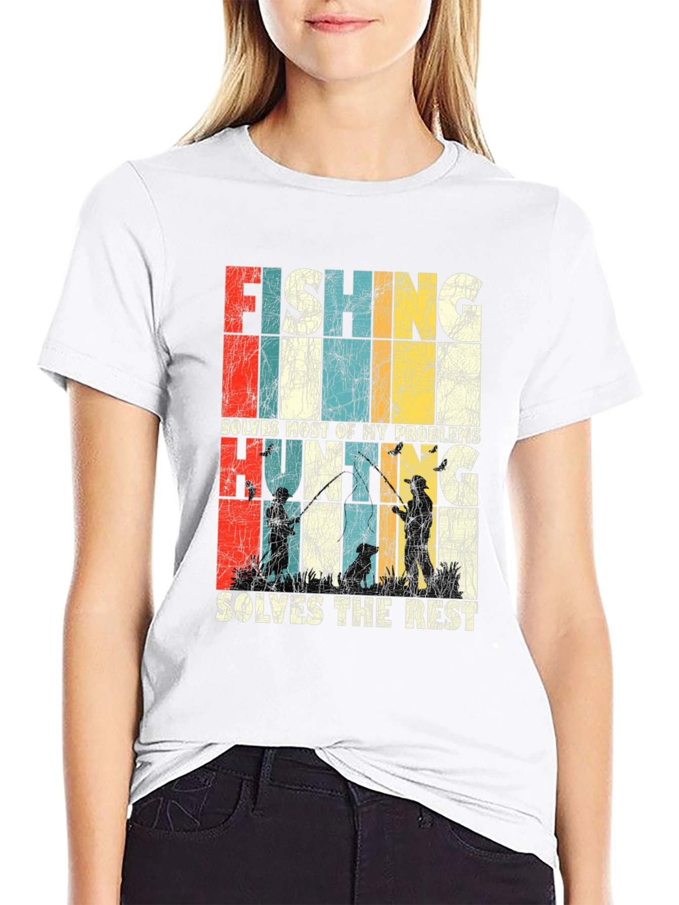 Fishing Hunting Problems Solved T-Shirt