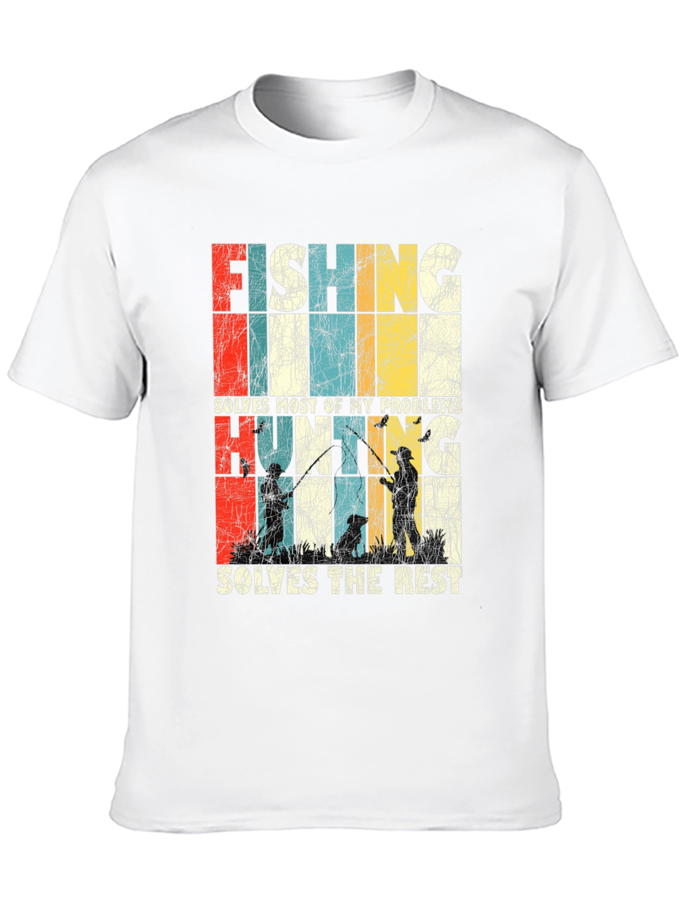 Fishing Hunting Problems Solved T-Shirt