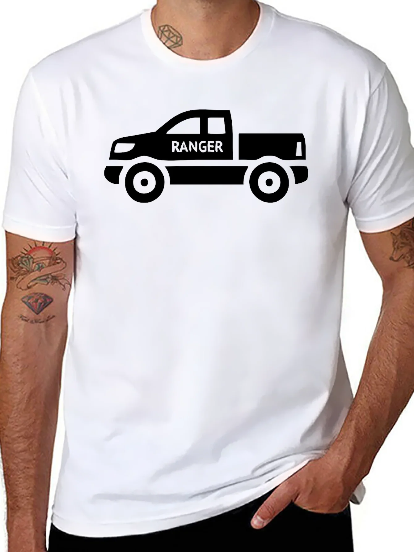 Ranger Truck Graphic Tee - Classic Black