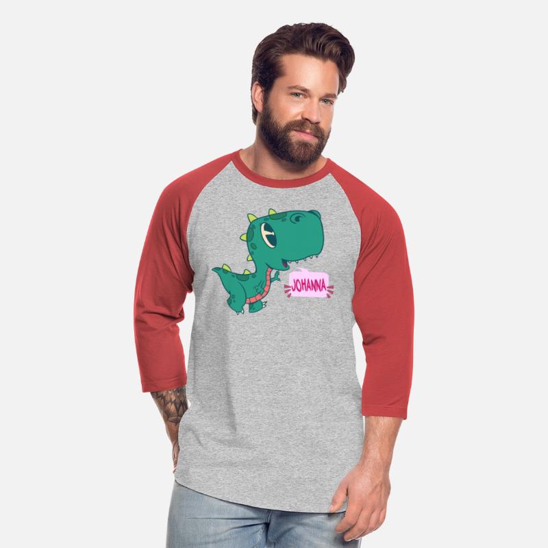JOHANNA - Lovely girl name with cute dinosaur