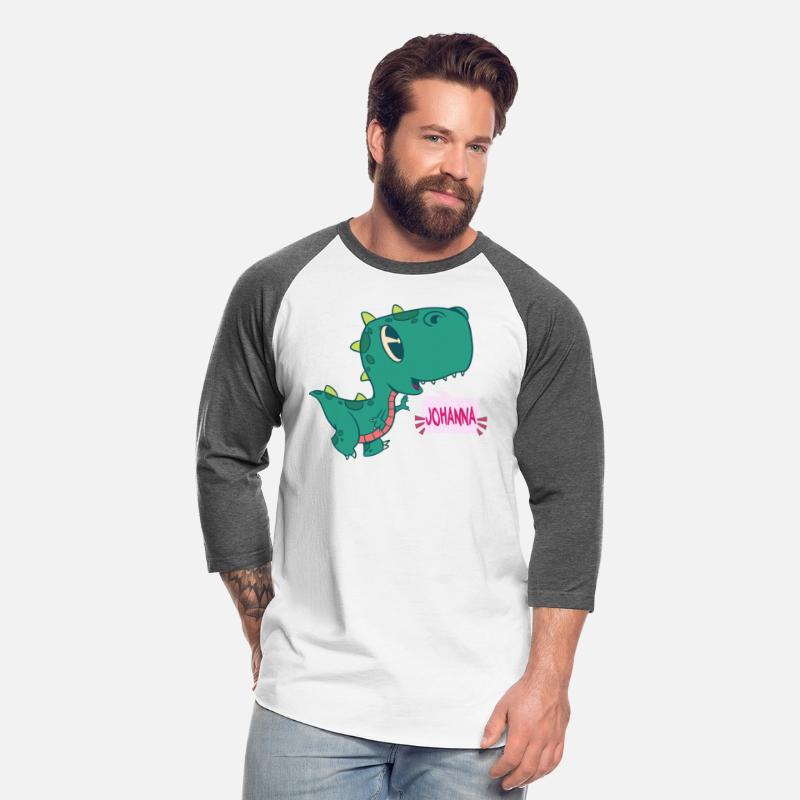 JOHANNA - Lovely girl name with cute dinosaur