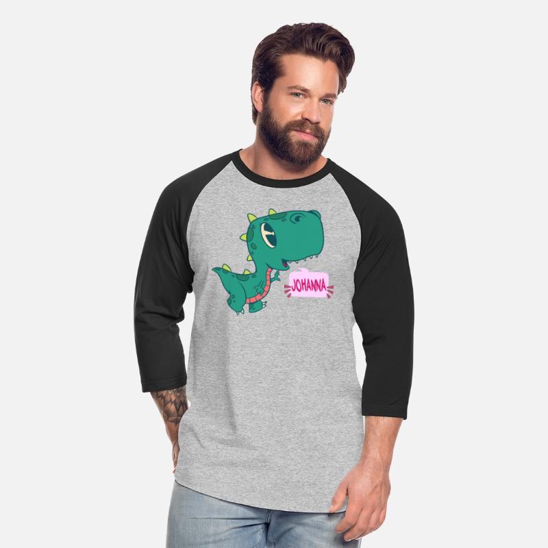 JOHANNA - Lovely girl name with cute dinosaur