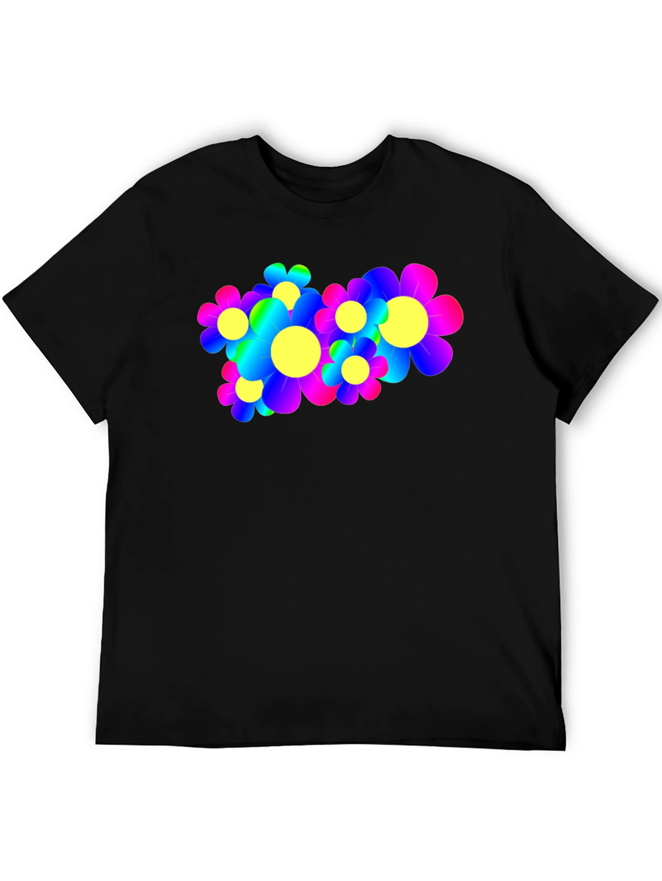Psychedelic Flower Power Graphic Tee