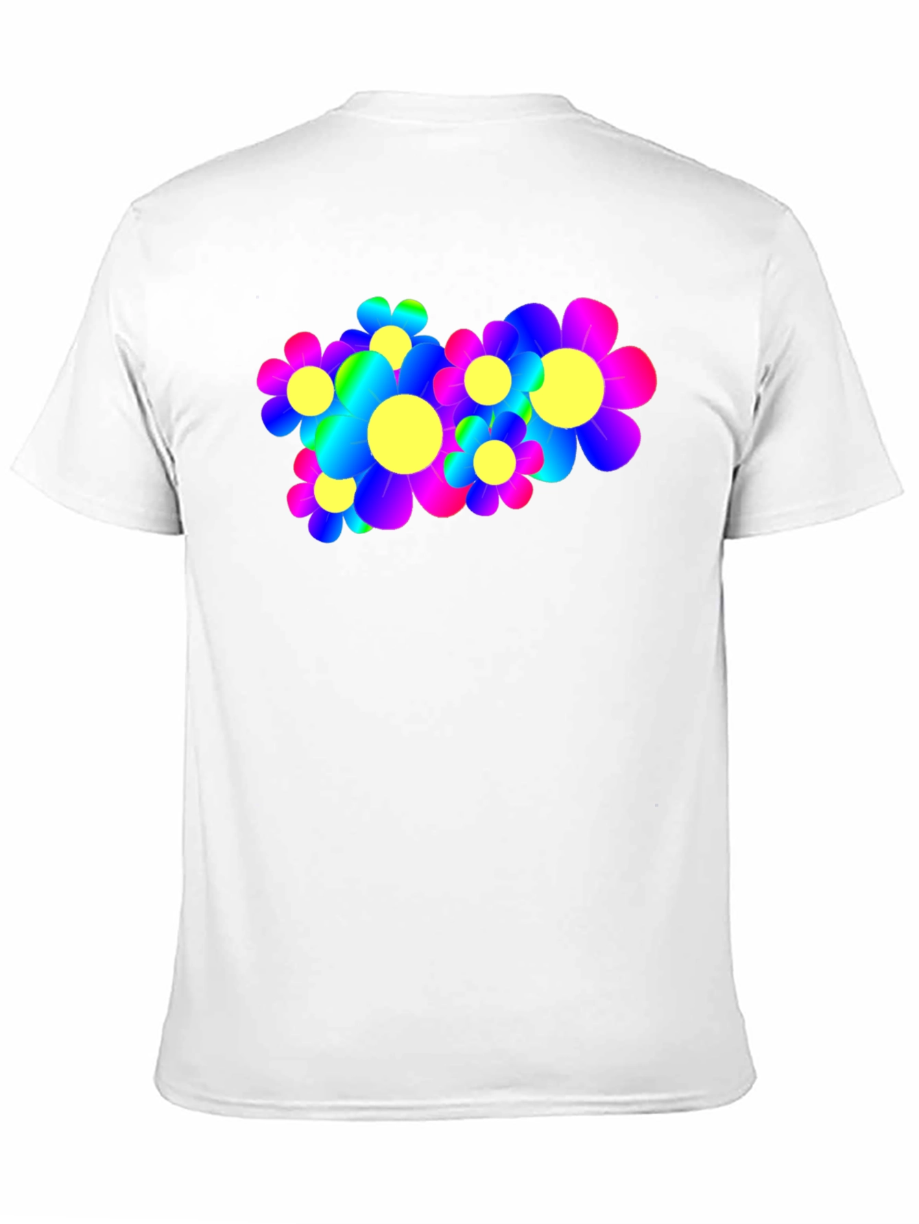 Psychedelic Flower Power Graphic Tee