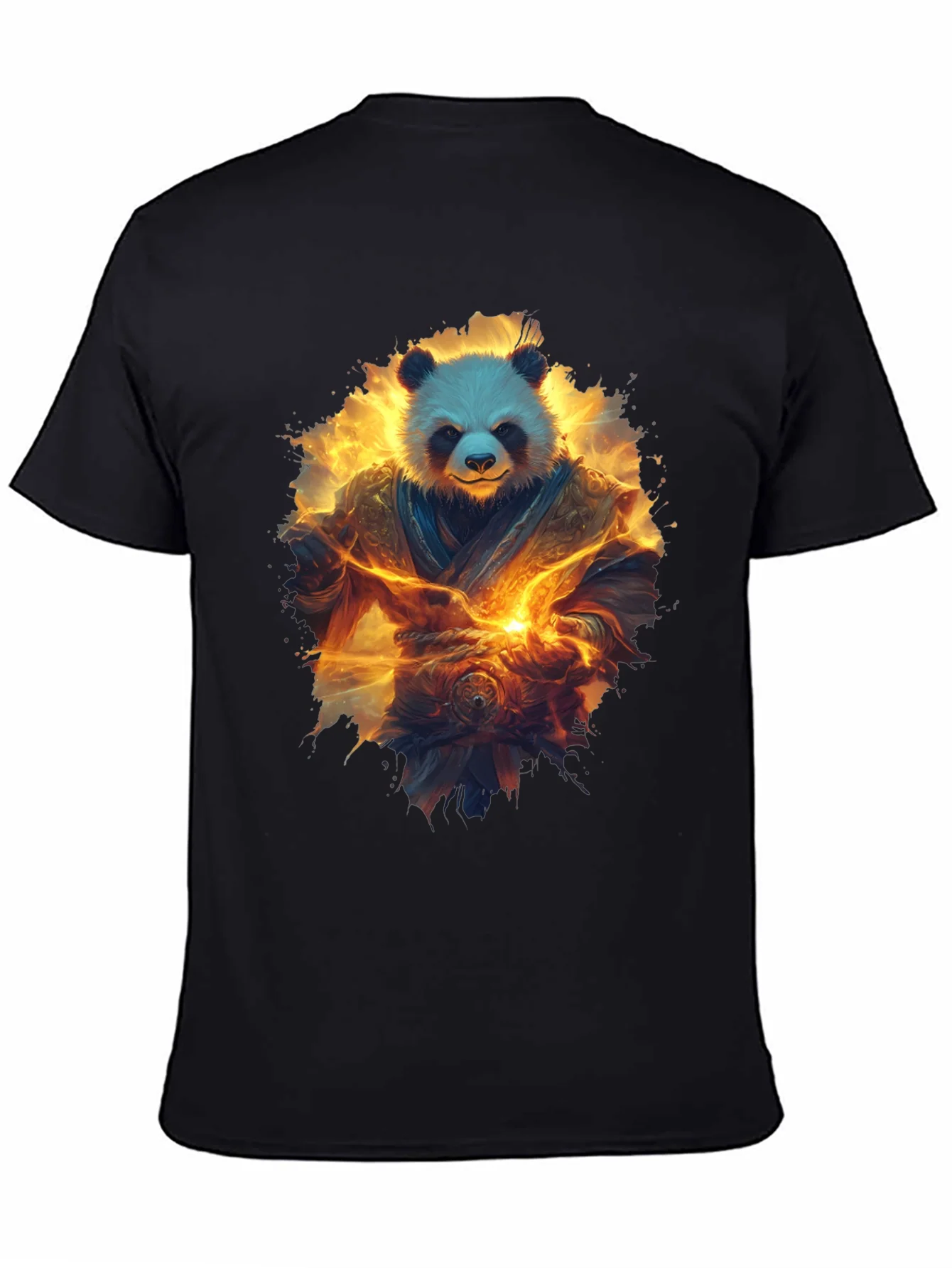 Panda Warrior Graphic T-Shirt