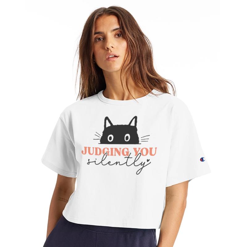 Judging You Silently Cat