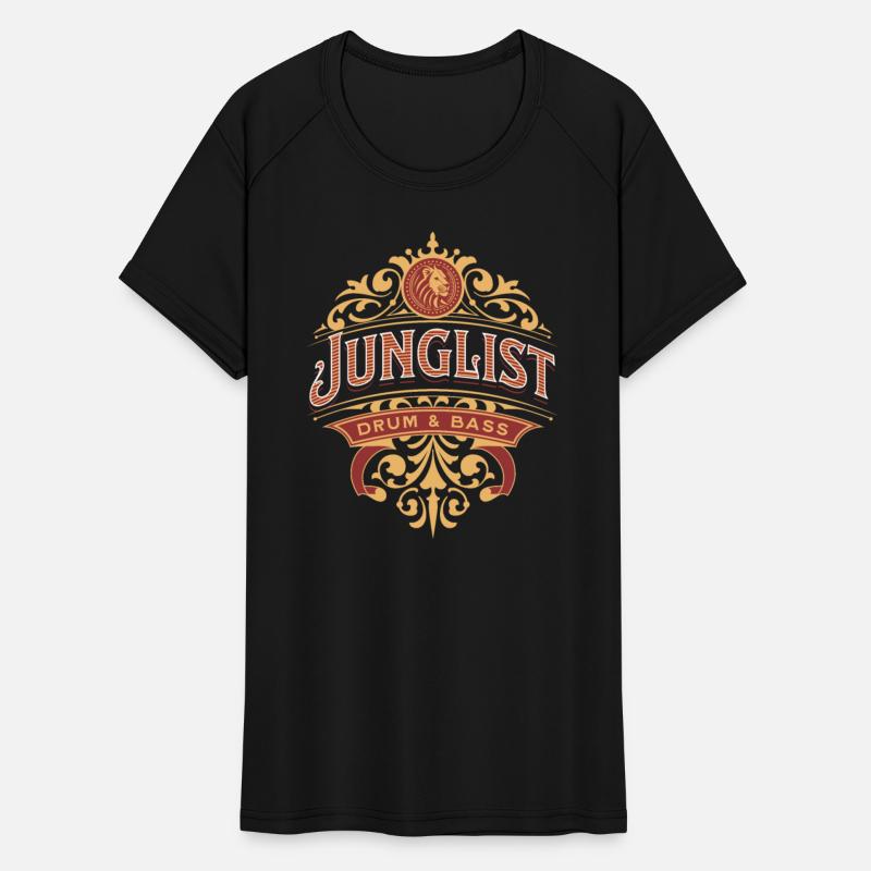 Junglist - Drum & Bass Ornament (gold)