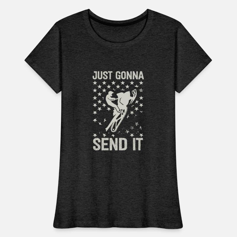 Just Gonna Send It American Flag Jet Ski