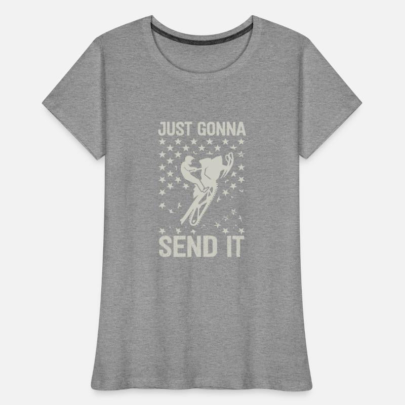 Just Gonna Send It American Flag Jet Ski