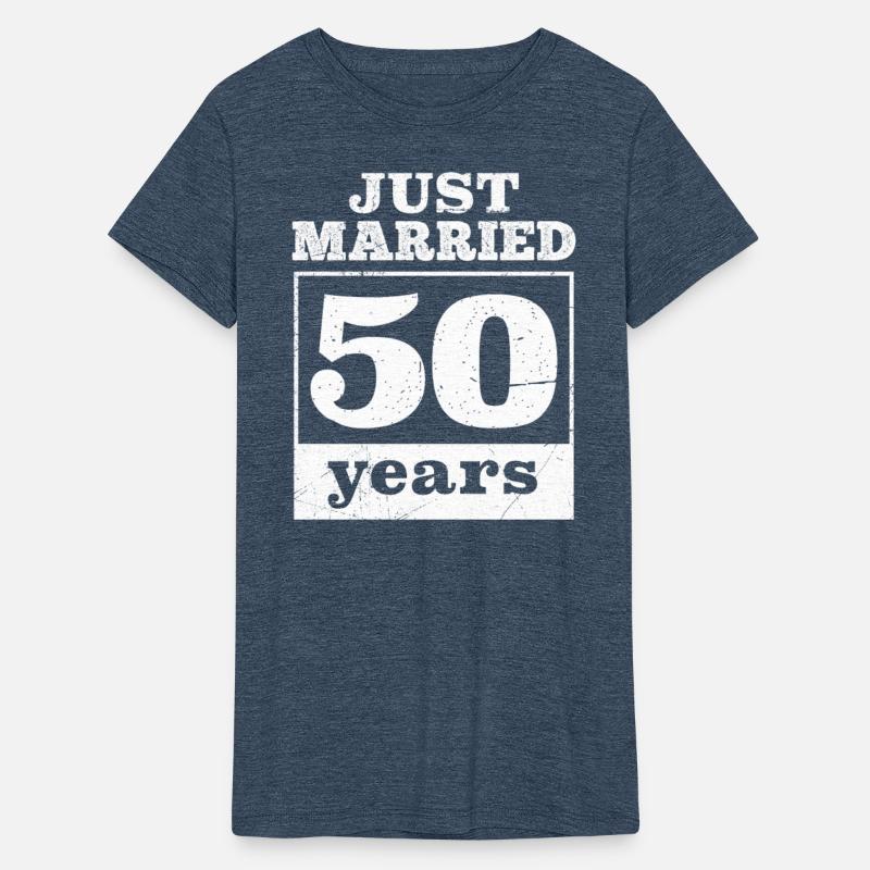 Just married 50 years golden wedding anniversary