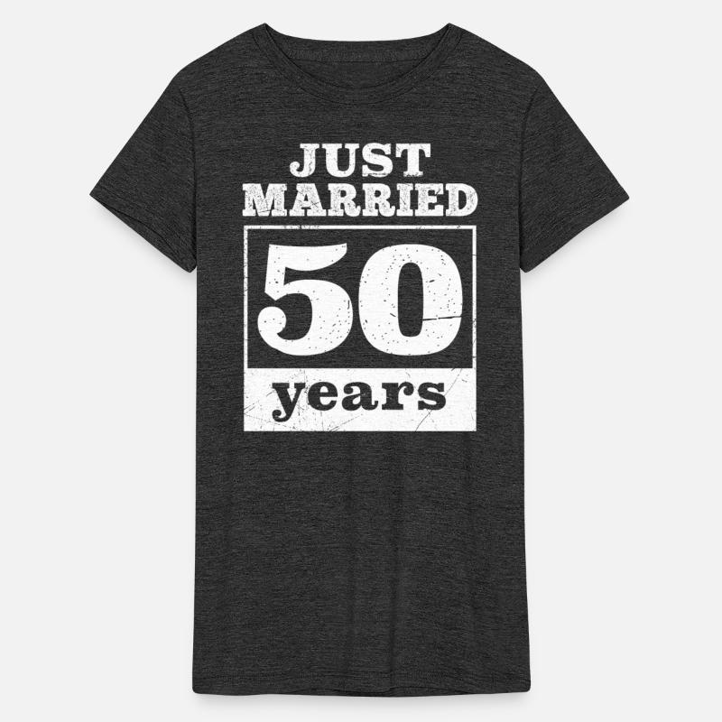 Just married 50 years golden wedding anniversary