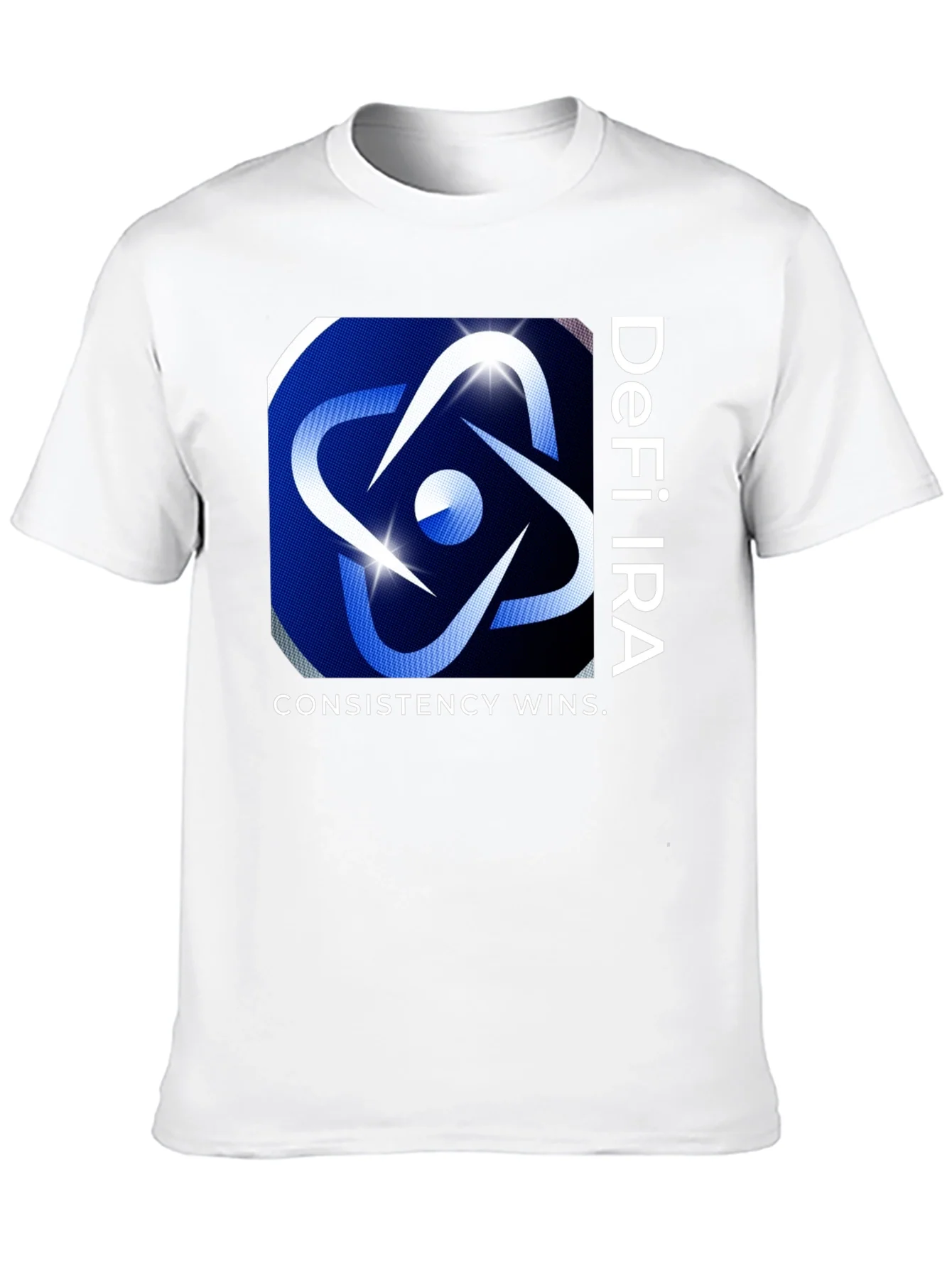 DeFi IRA Consistency Wins Graphic Tee