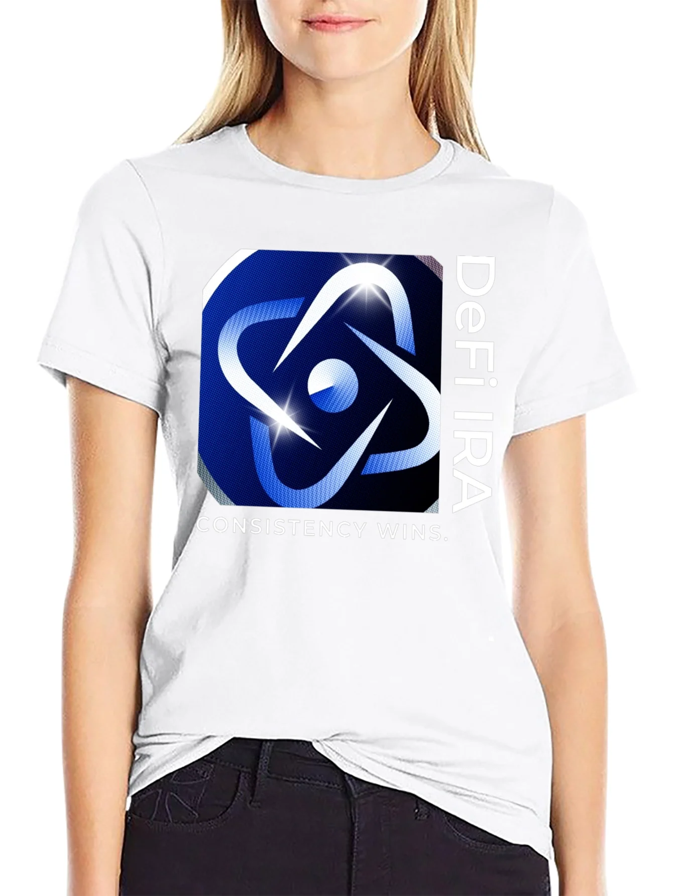 DeFi IRA Consistency Wins Graphic Tee