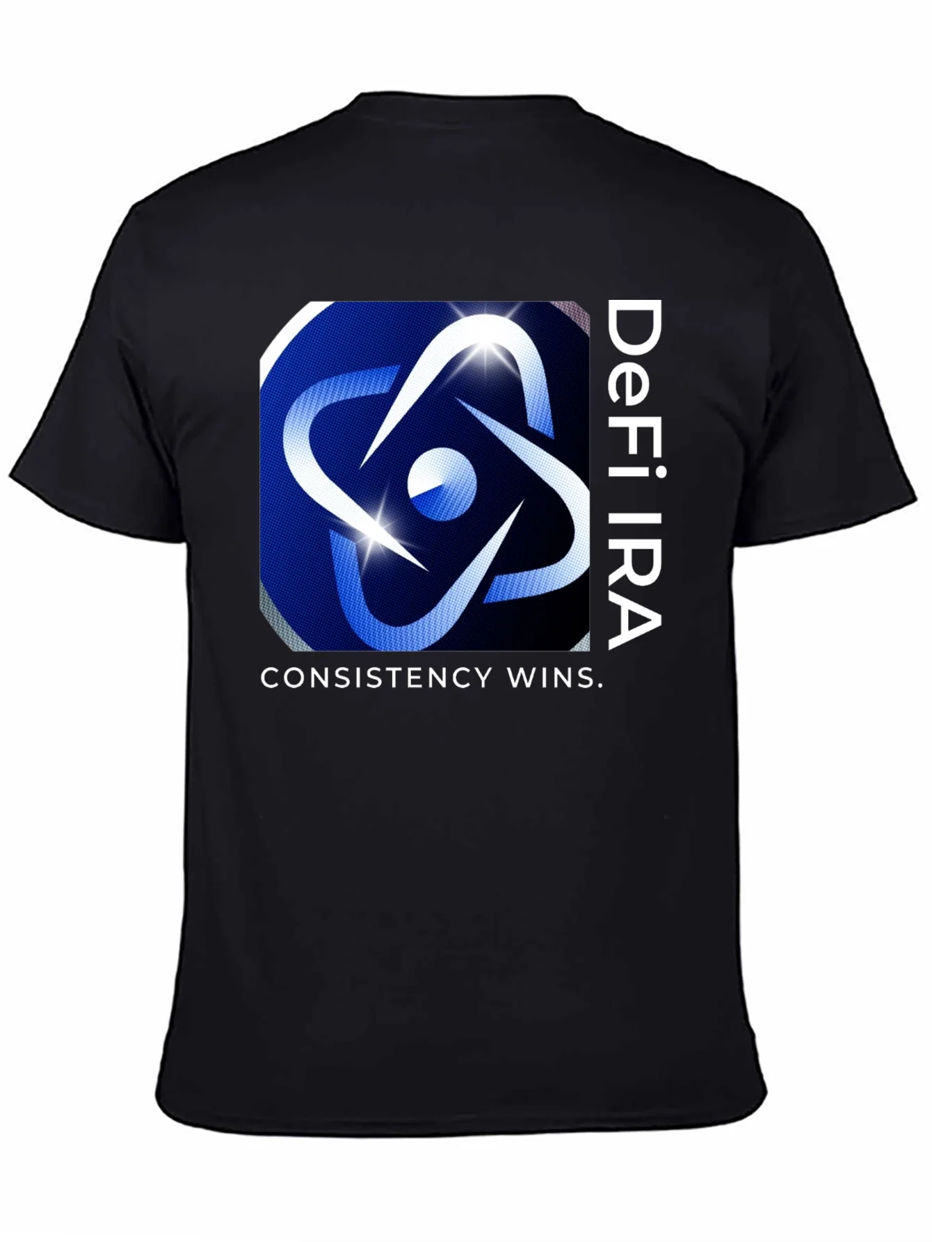 DeFi IRA Consistency Wins Graphic Tee