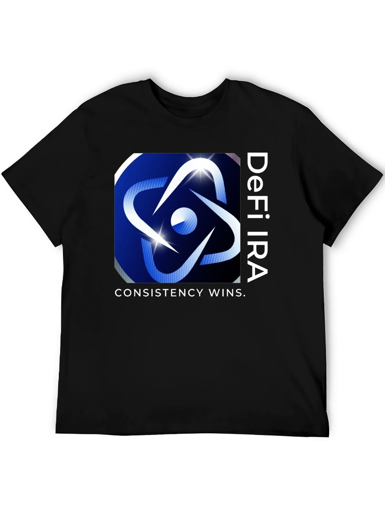DeFi IRA Consistency Wins Graphic Tee
