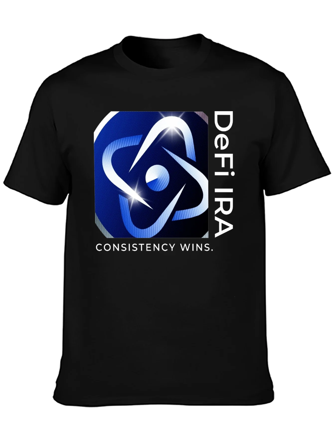 DeFi IRA Consistency Wins Graphic Tee