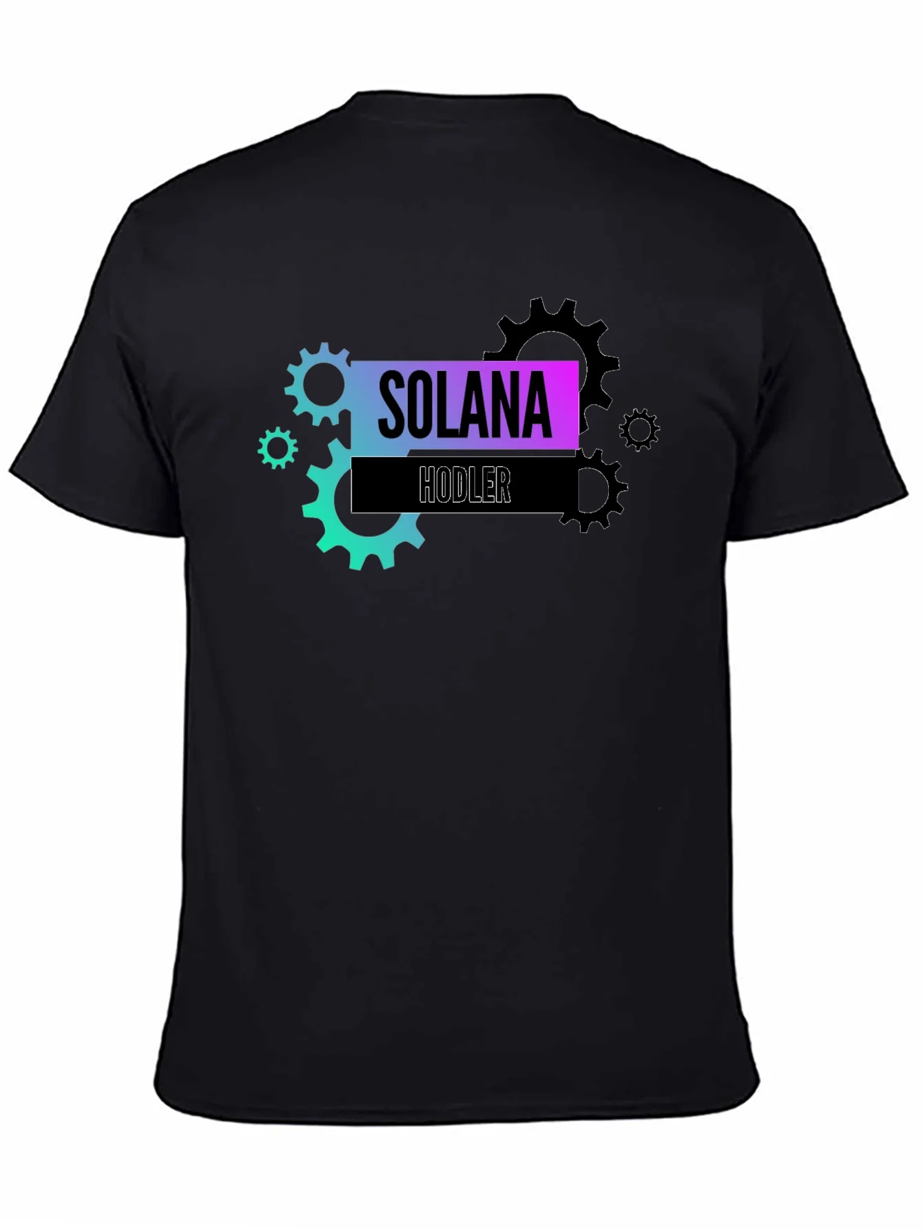 Solana Hodler Black T-Shirt