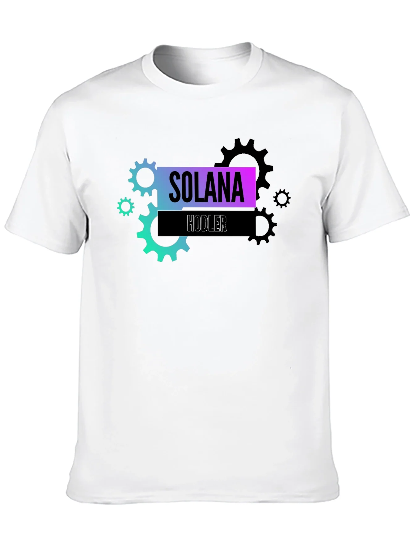 Solana Hodler Black T-Shirt