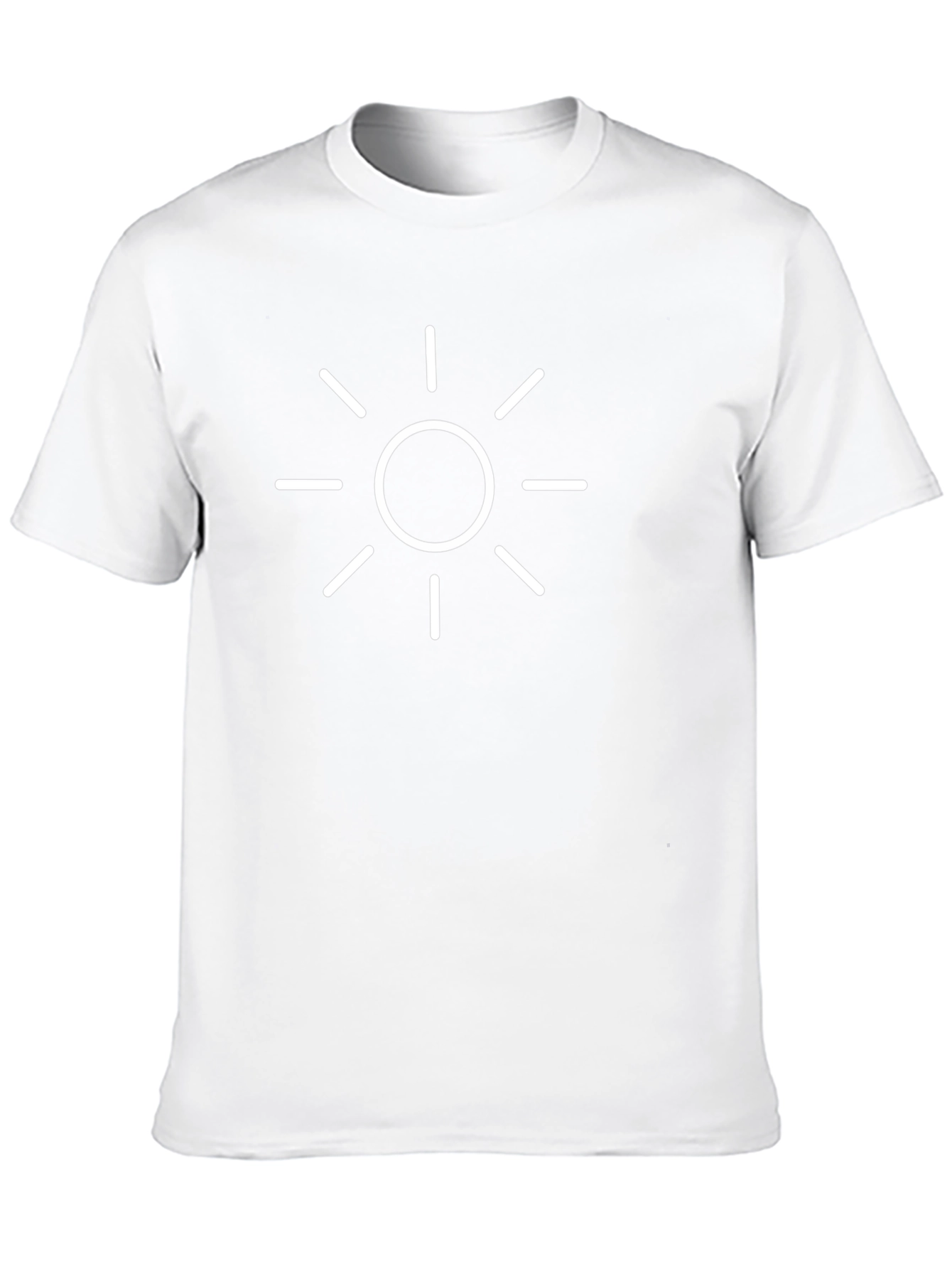 Radiant Sun Graphic Tee - Black