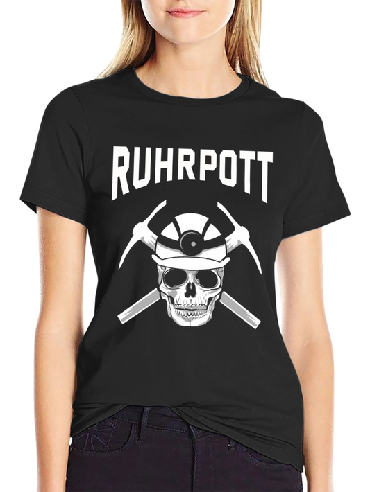 Ruhrpott Miner Skull T-Shirt
