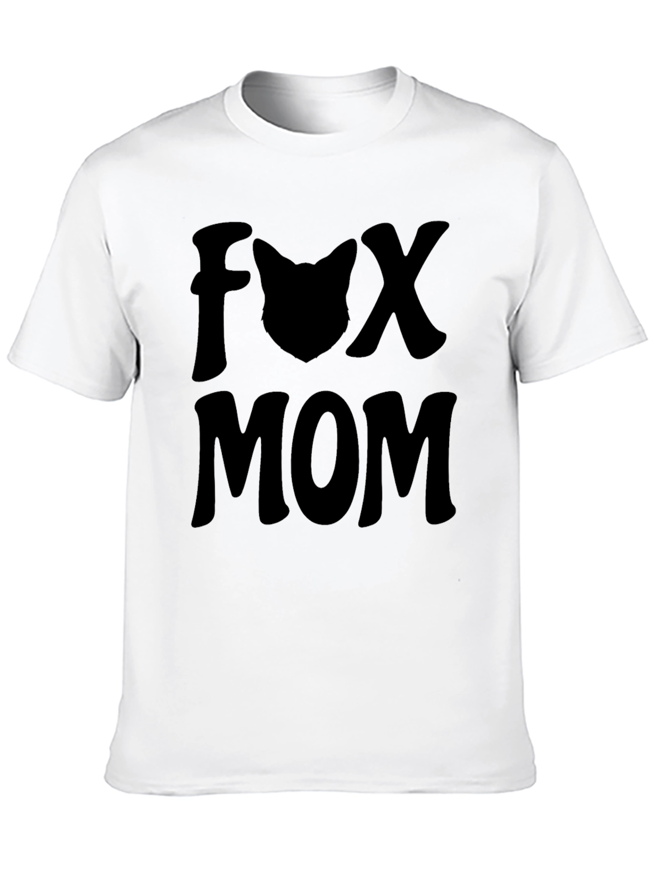 Fox Mom Graphic T-Shirt - Stylish Animal Lover Tee