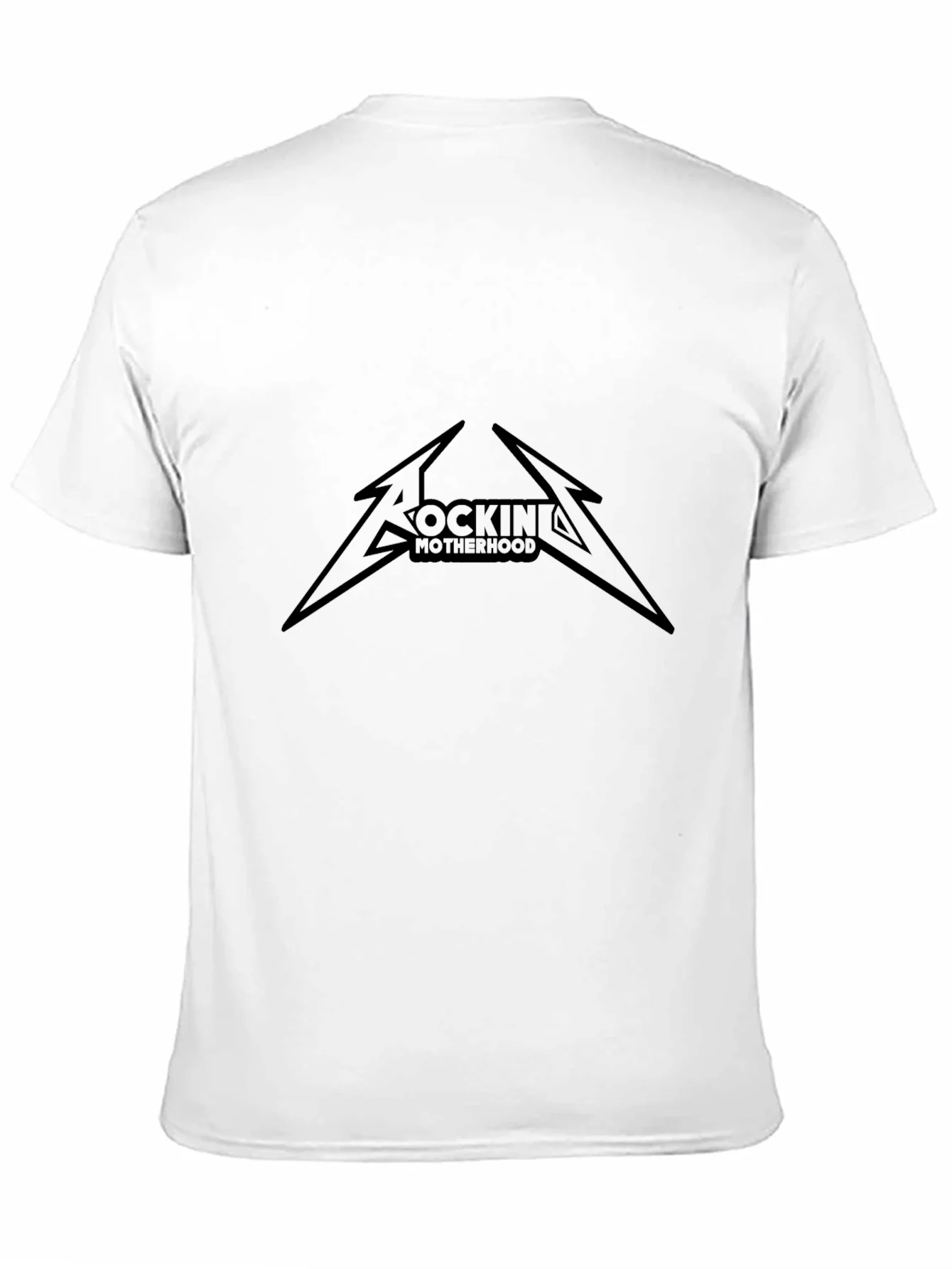 Rockin Motherhood T-Shirt - Black Graphic Tee