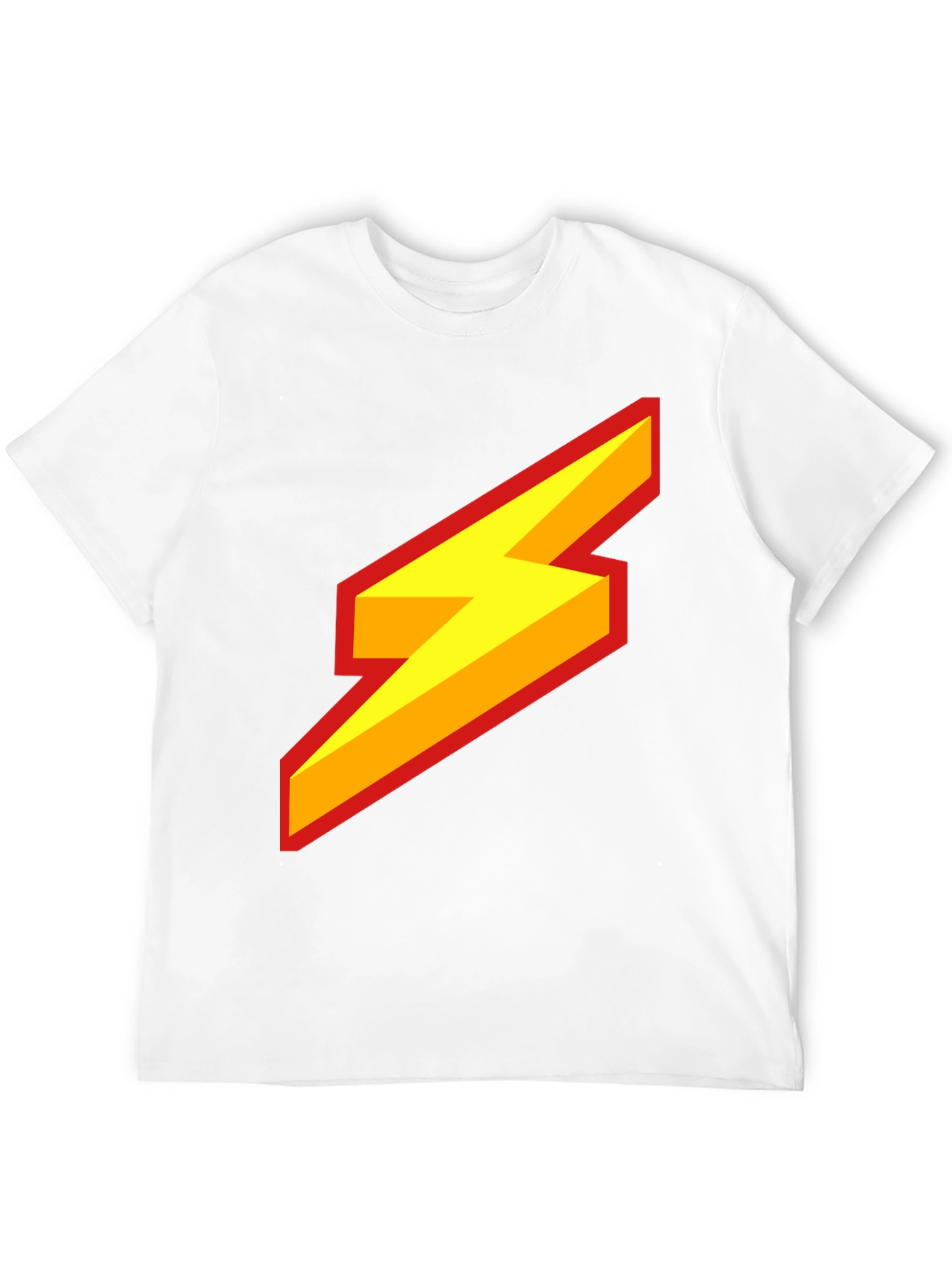Lightning Bolt Graphic Tee - Bold Style