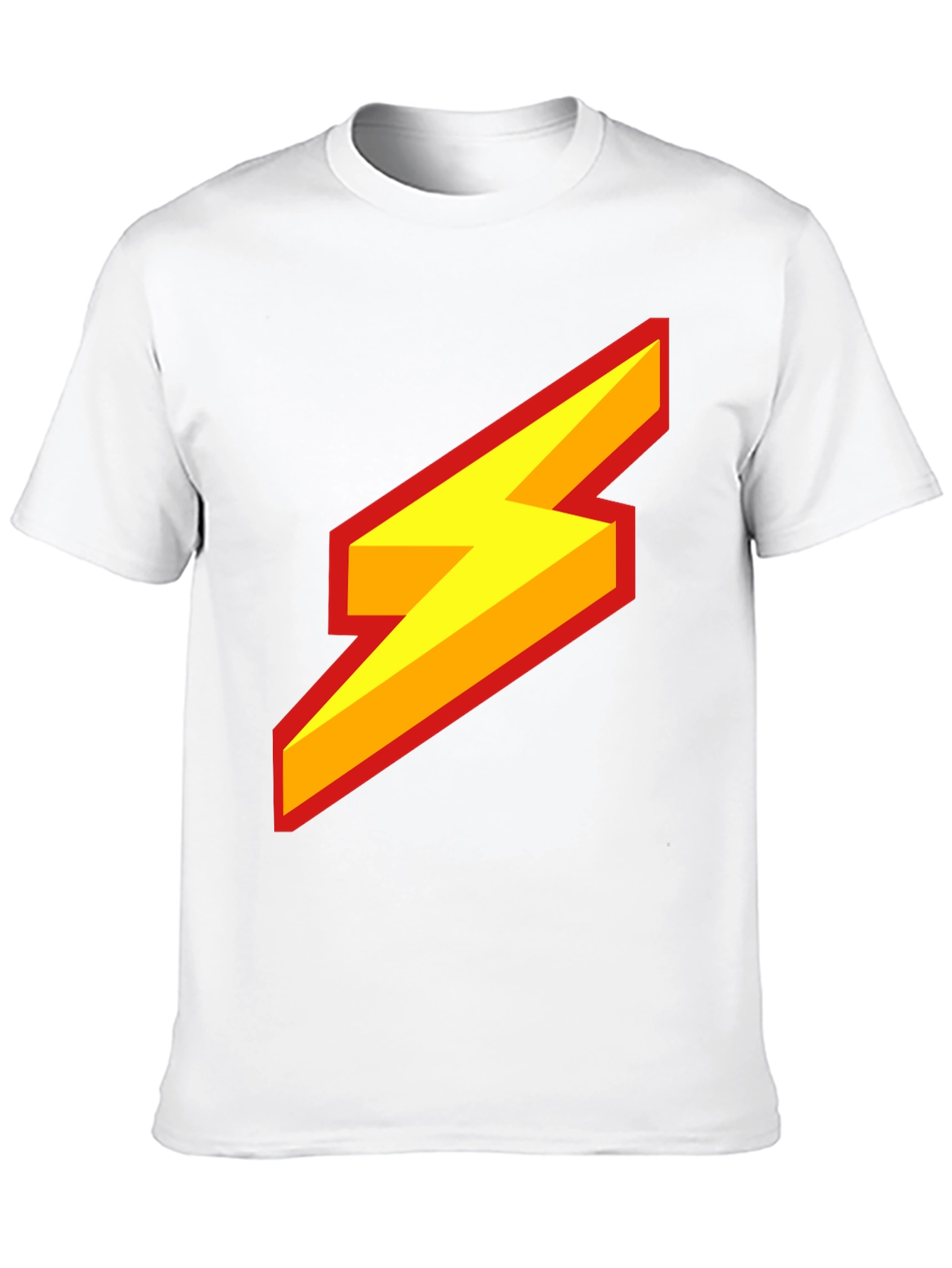 Lightning Bolt Graphic Tee - Bold Style