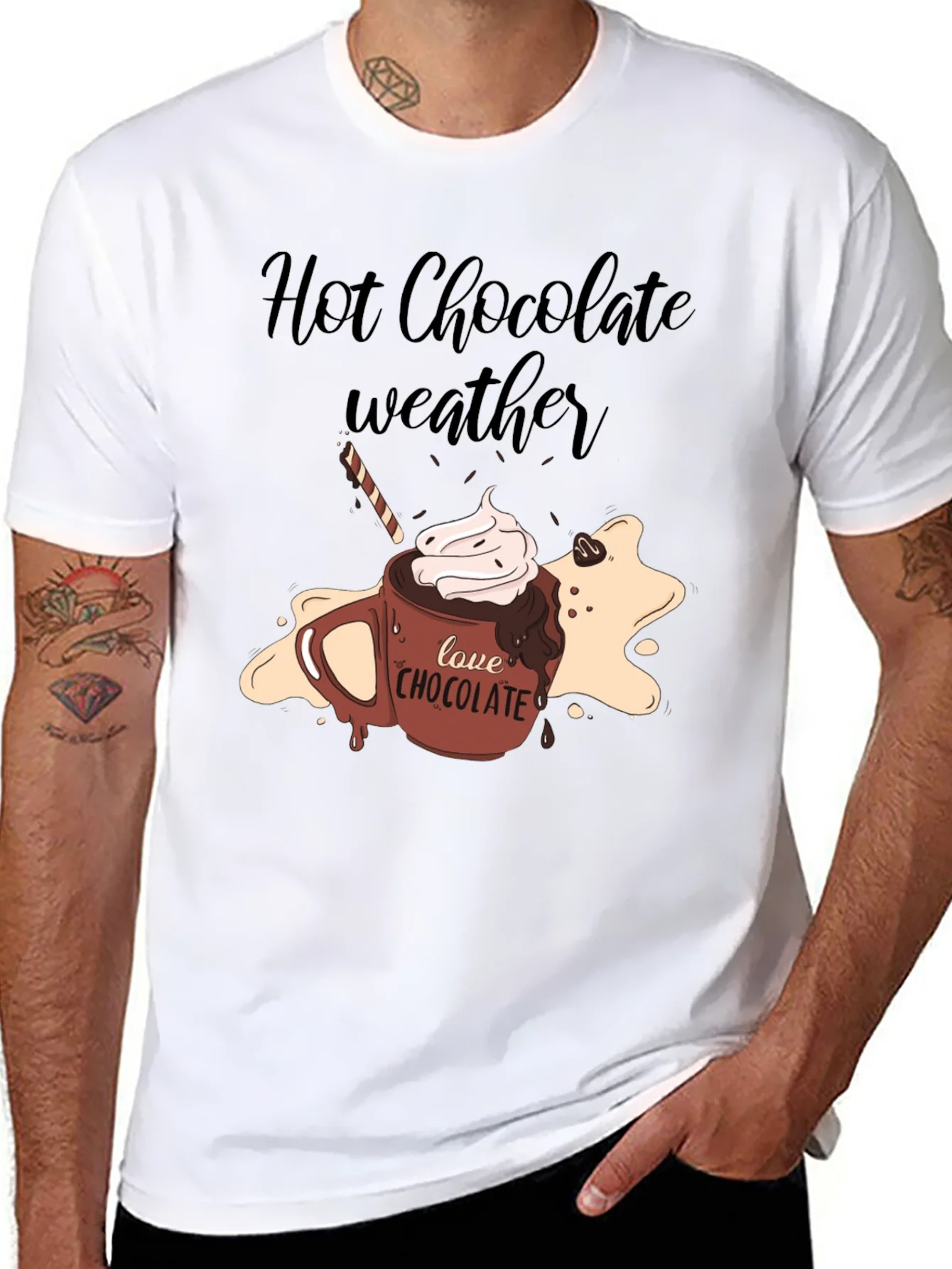 Hot Chocolate Weather Graphic Tee