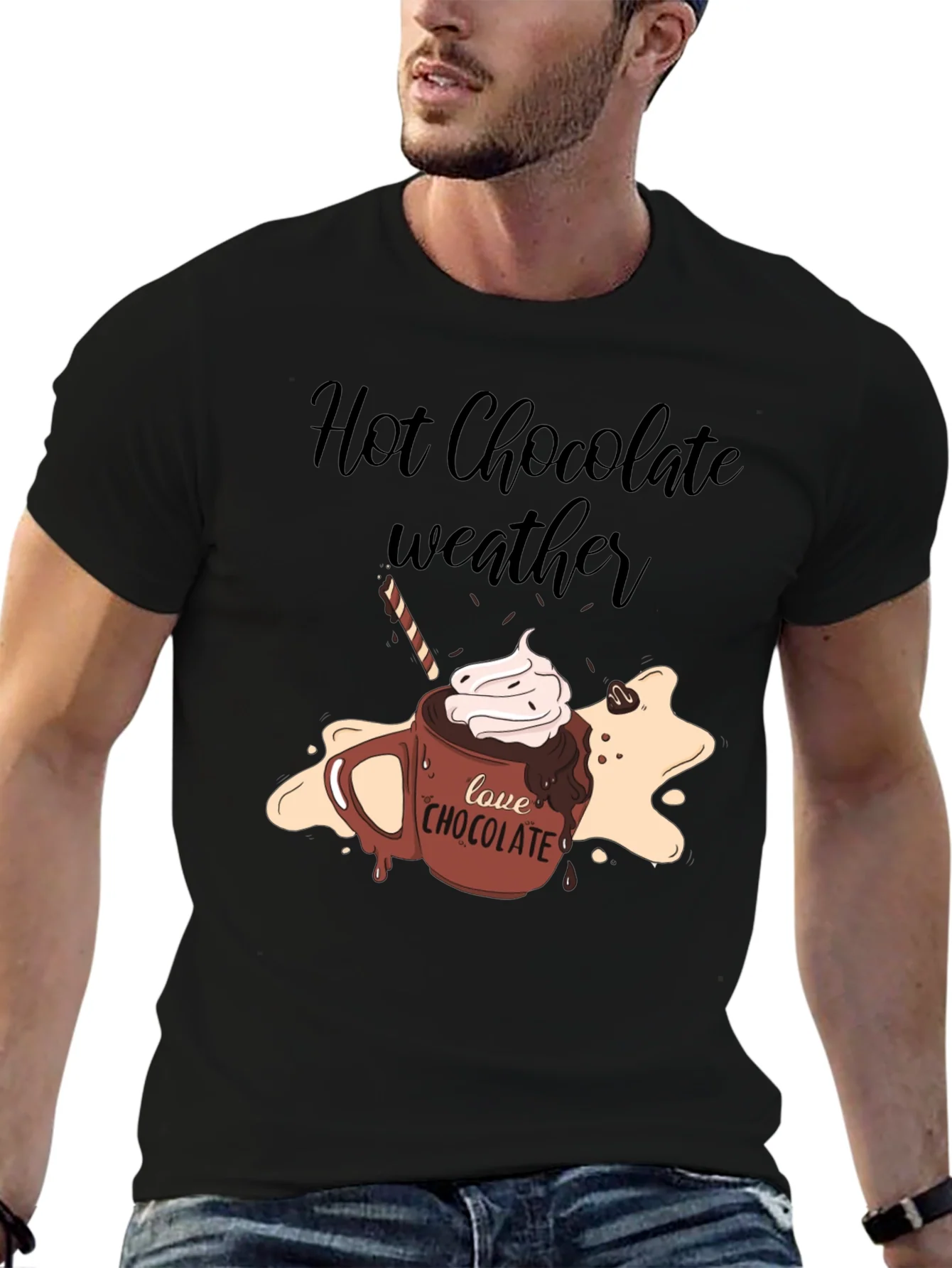 Hot Chocolate Weather Graphic Tee
