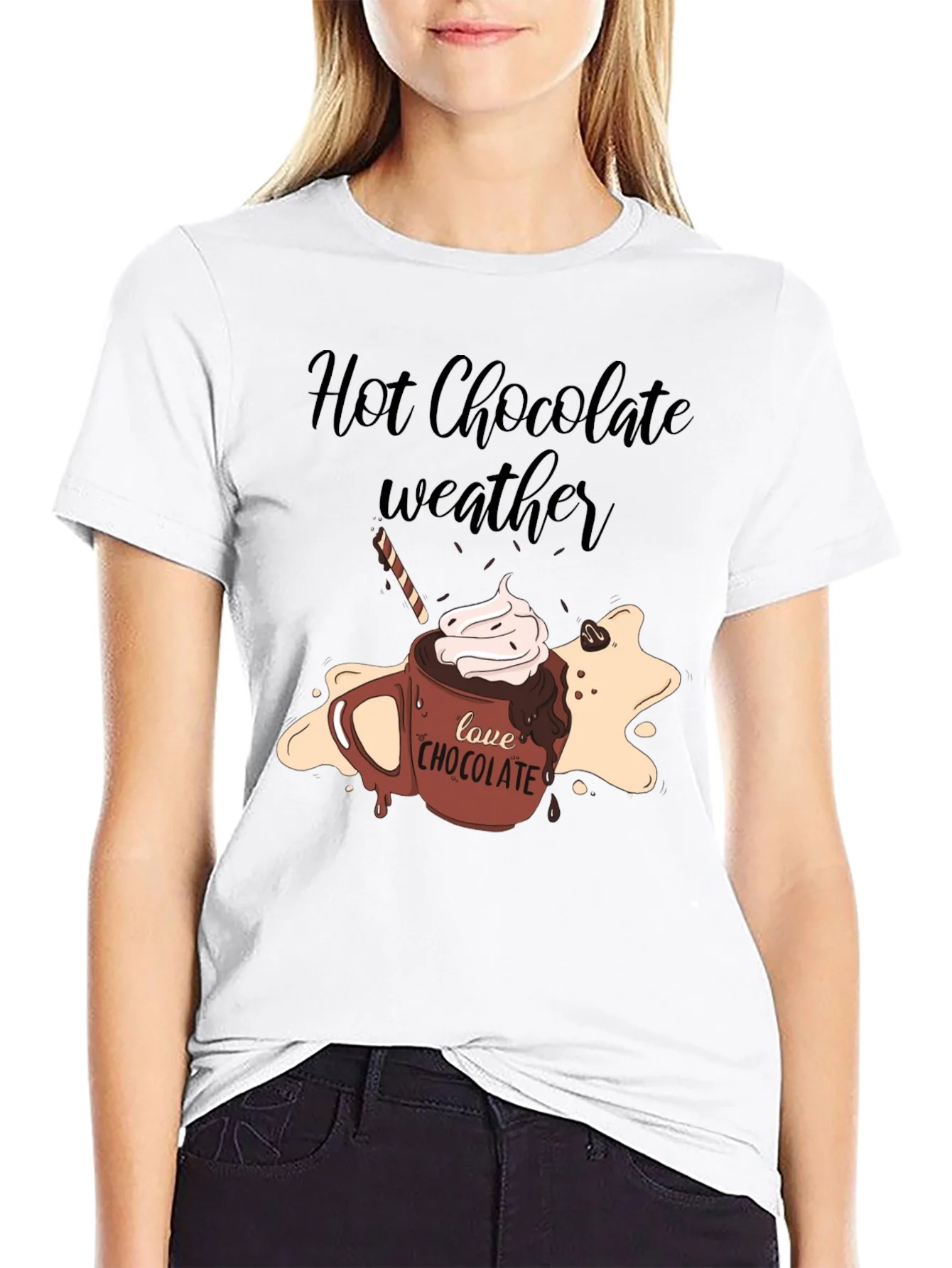 Hot Chocolate Weather Graphic Tee