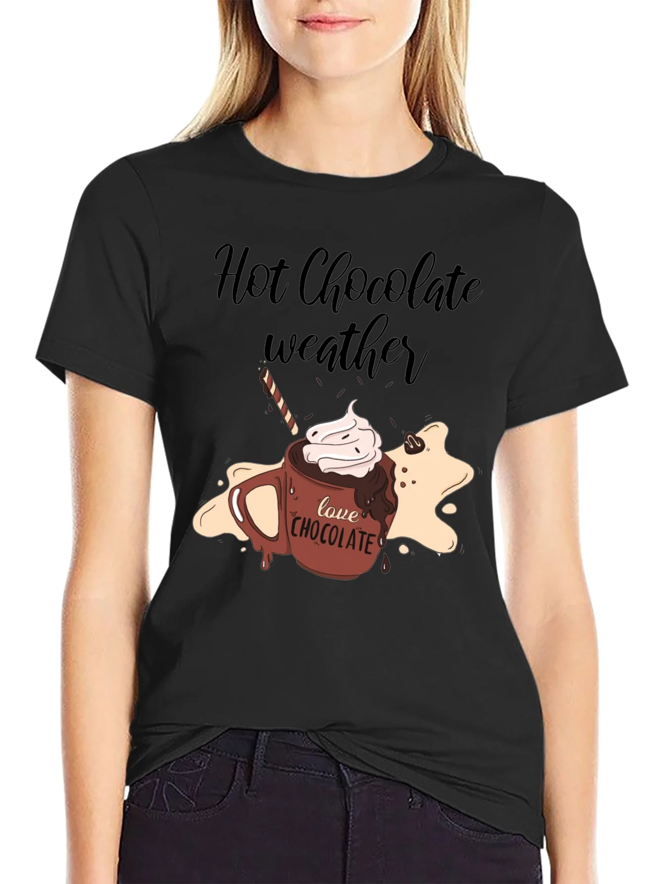 Hot Chocolate Weather Graphic Tee