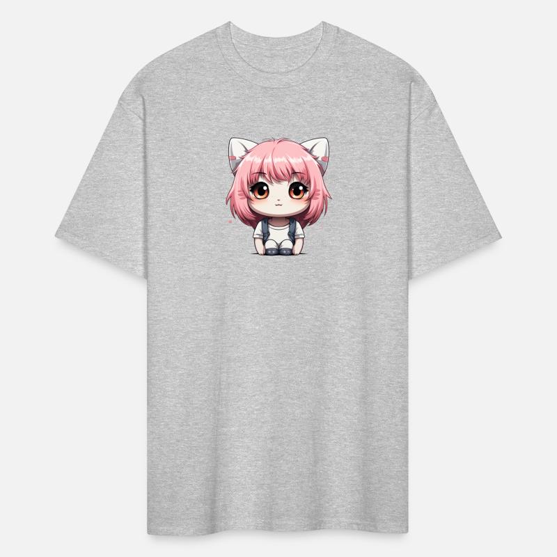 kawaii cat face with cat head