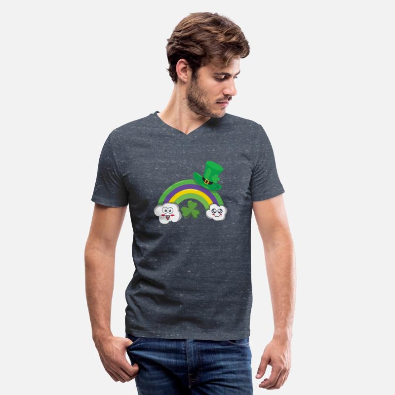 Kawaii Clouds Rainbow Happy Saint Patrick Day