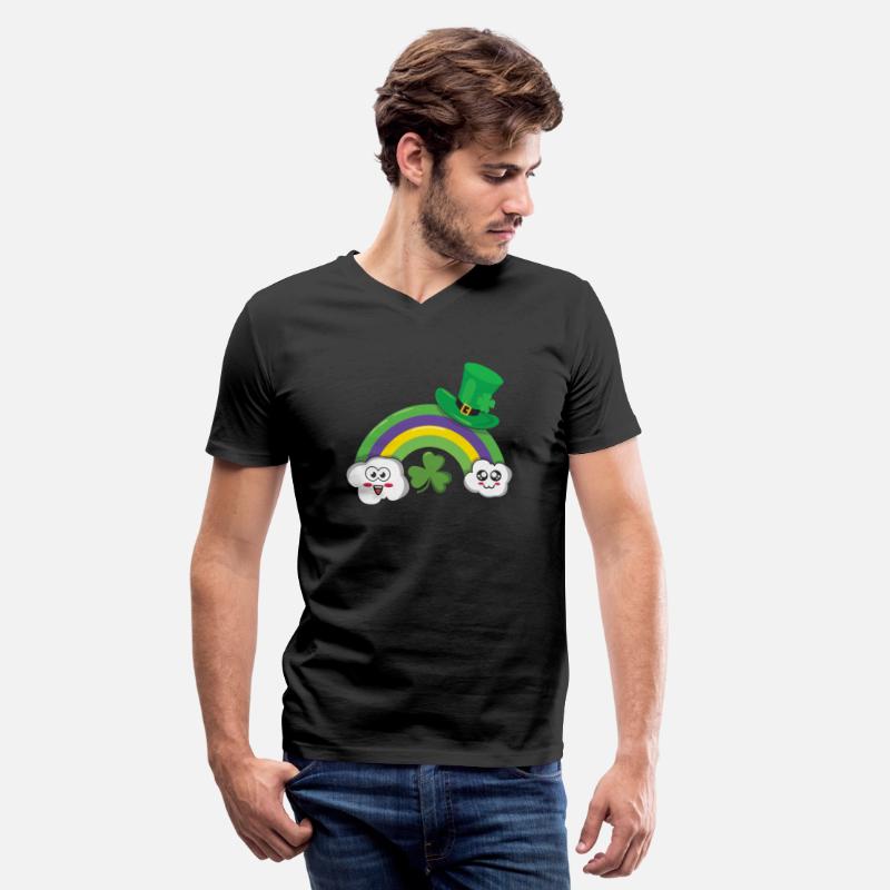Kawaii Clouds Rainbow Happy Saint Patrick Day