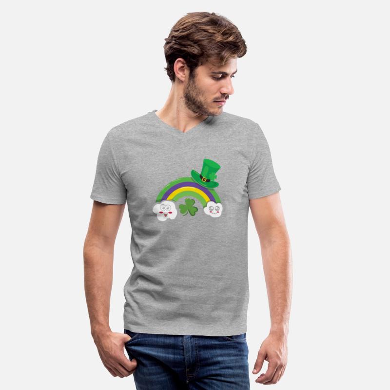 Kawaii Clouds Rainbow Happy Saint Patrick Day