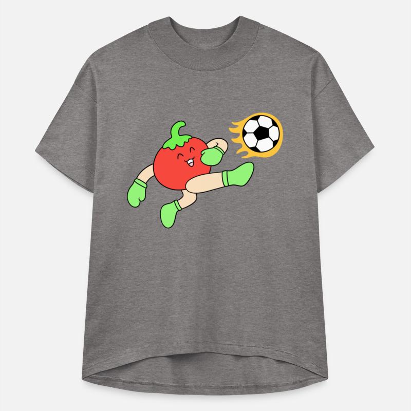 Kawaii tomato soccer