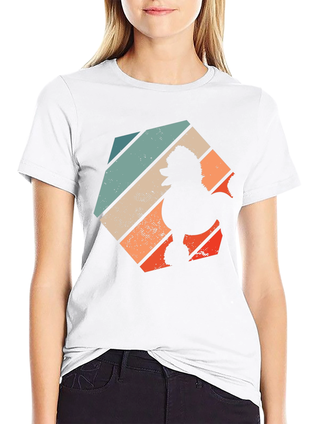 Retro Poodle Graphic Tee - Stylish Dog Lover T-Shirt