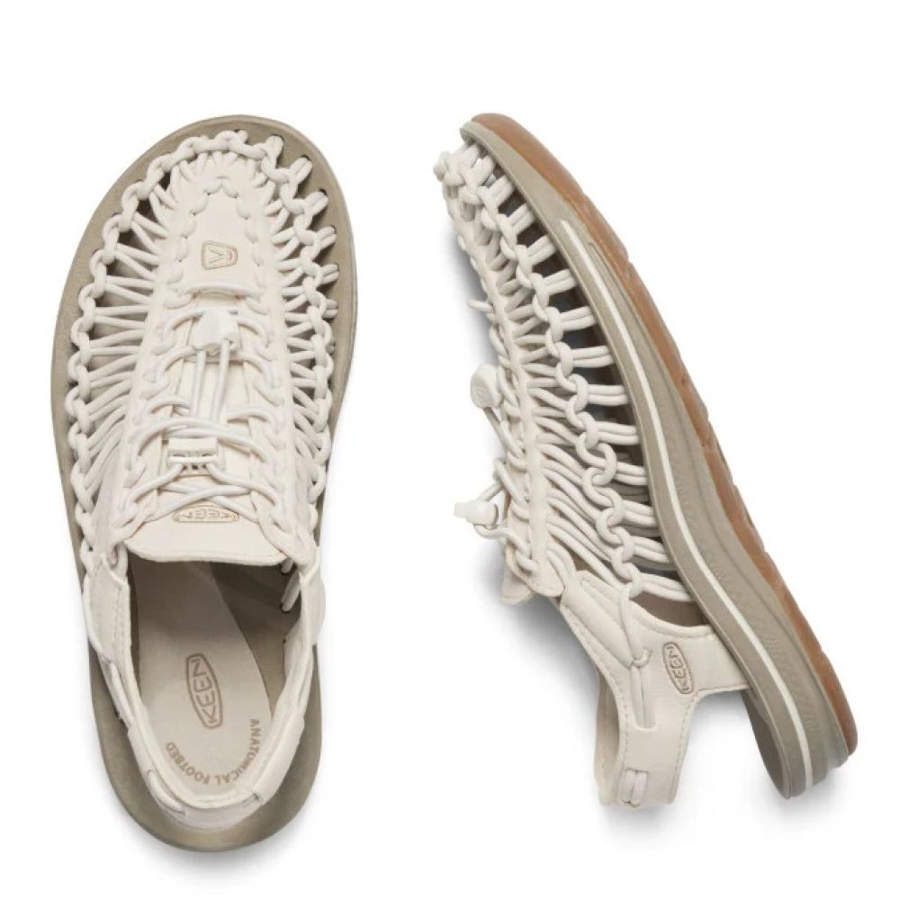 Keen Women's Uneek in White Cap/Cornstalk