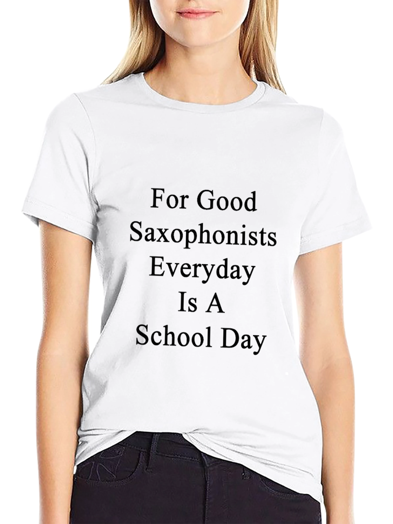 Saxophonist School Day Graphic Tee