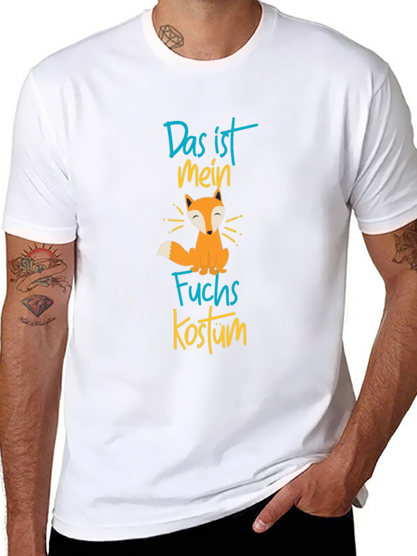 Cute Fox Costume T-Shirt